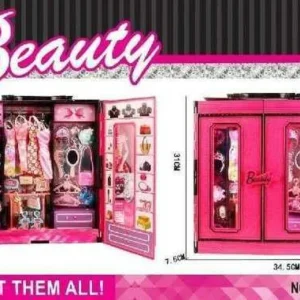 Σετ κούκλα με ντουλάπα και αξεσουάρ ομορφιάς - DSJ99-9 - 308347 - Image 2