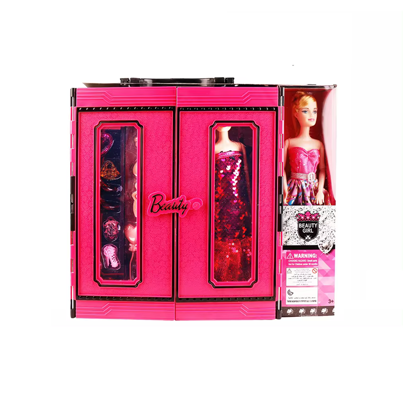 Σετ κούκλα με ντουλάπα και αξεσουάρ ομορφιάς - DSJ99-9 - 308347 Σετ κούκλα με ντουλάπα και αξεσουάρ ομορφιάς - DSJ99-9 - 308347