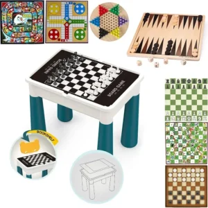 Επιτραπέζιο παιχνίδι με πάγκο 8in1 - JF378-84A8 - 310378 - Image 2