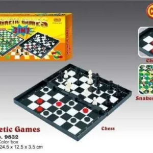 Επιτραπέζιο παιχνίδι Σκάκι-Φιδάκι - 3in1 - 98323 - 310383 - Image 2