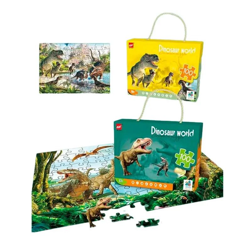 Παιδικό puzzle 100 κομματιών - Dinosaur World - 61003 - 917219 Παιδικό puzzle 100 κομματιών - Dinosaur World - 61003 - 917219