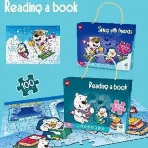 Παιδικό puzzle 100 κομματιών - Bear - 61005 - 310444 - Image 2