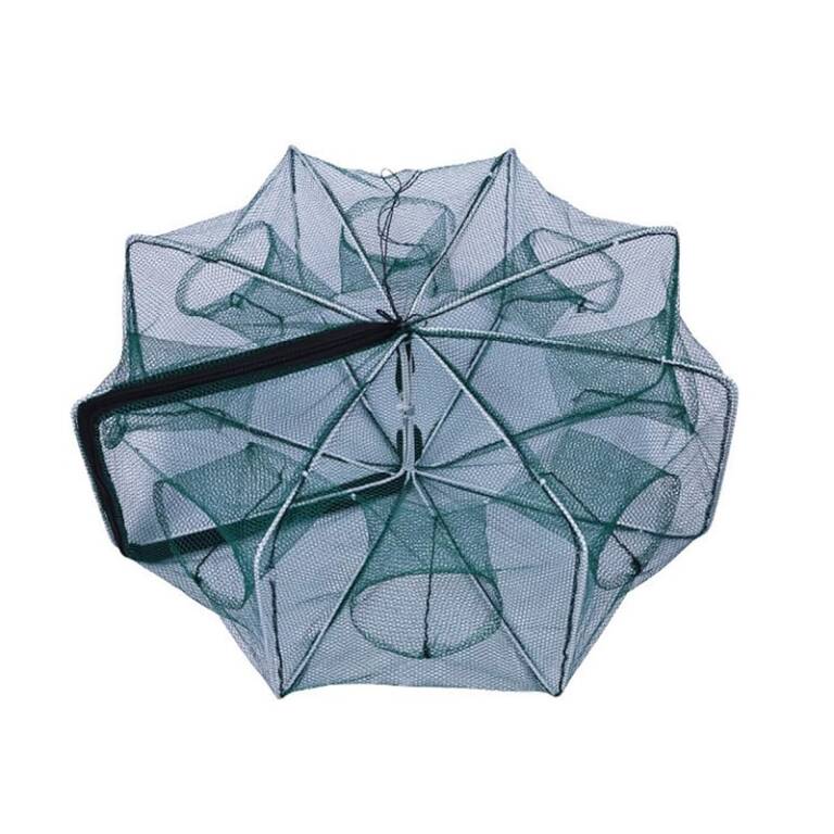 Πτυσσόμενη παγίδα ψαρέματος - Κιούρτος με 8 εισόδους - 21*60cm - 831363 Πτυσσόμενη παγίδα ψαρέματος - Κιούρτος με 8 εισόδους - 21*60cm - 831363