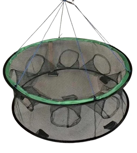 Πτυσσόμενη παγίδα ψαρέματος - Κιούρτος με 6 εισόδους - 60x26cm - 831378 Πτυσσόμενη παγίδα ψαρέματος - Κιούρτος με 6 εισόδους - 60x26cm - 831378