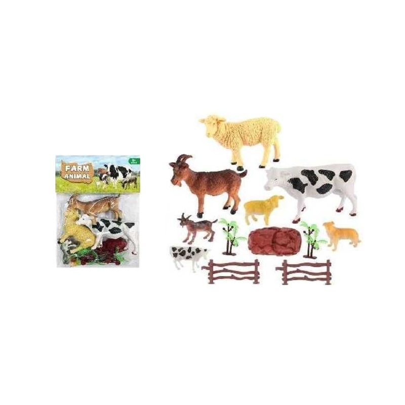 Σετ φιγούρες ζώων φάρμας - 12pcs - 124-32E - 917523 Σετ φιγούρες ζώων φάρμας - 12pcs - 124-32E - 917523