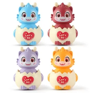 Παιχνίδι αυγά Δεινοσαύρου με ρόδες και Pull Back - 4pcs - 6609 - 314264 - Image 2