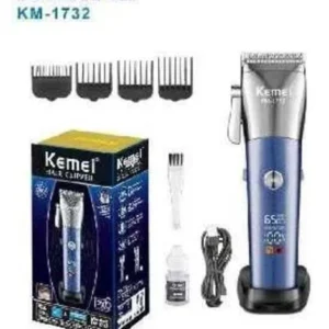 Κουρευτική μηχανή - KM-1732 - Kemei - Blue - Image 2