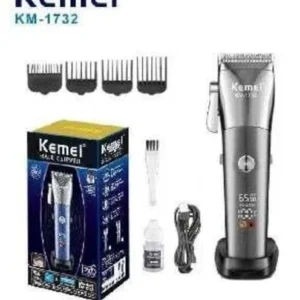 Κουρευτική μηχανή - KM-1732 - Kemei - Silver - Image 2