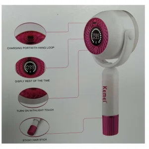 Αποχνουδωτής ρούχων - KM-2721 - Kemei - Image 4