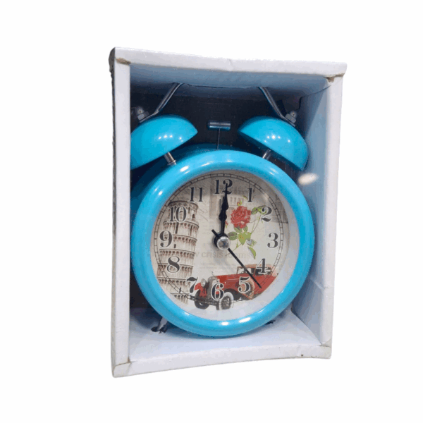 Επιτραπέζιο ρολόι - Ξυπνητήρι - 3301T-2 - 330126 - Blue