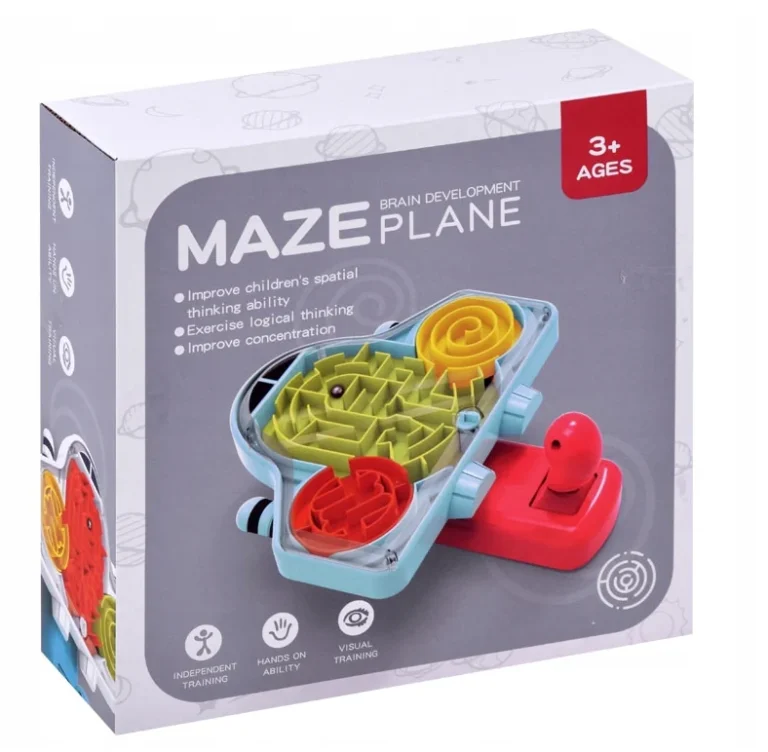 Παιδικό εκπαιδευτικό παιχνίδι - Maze Plane - 589-66 - 345197 - Image 3