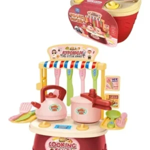 Σετ βαλιτσάκι-πάγκος μαγειρικής με αξεσουάρ - 1077-4 - 345301 - Image 2