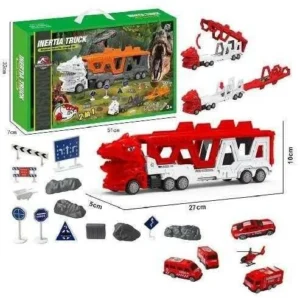 Παιδικό όχημα-αυτοκινητόδρομος με αξεσουάρ - Dinosaur - 717-B - 345312 - Image 8