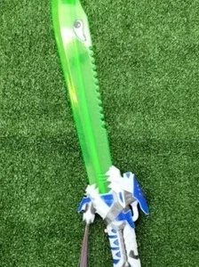 Παιδικό φωτεινό σπαθί LED - 0742 - 347496 - Green - Image 2