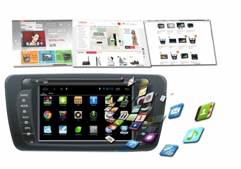 Ηχοσύστημα αυτοκινήτου 2DIN - Seat Ibiza - Android - KD-7004 - Image 3