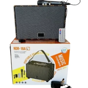 Ασύρματο ηχείο Bluetooth με μικρόφωνο Karaoke - NDR-16A - 417072 - Image 3