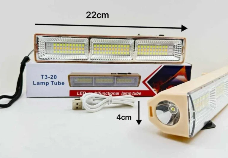 Επαναφορτιζόμενος προβολέας LED - Μπάρα - 22cm - T03 - 419277 - Image 2