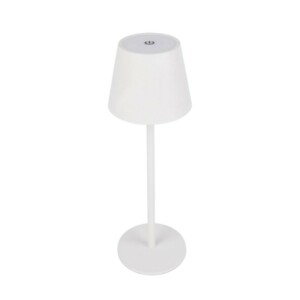 Επαναφορτιζόμενο επιτραπέζιο φωτιστικό LED - 43-1 - 430118 - White