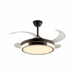 Ανεμιστήρας οροφής & φωτιστικό - DS-8018 - 96W - 431644 - Black