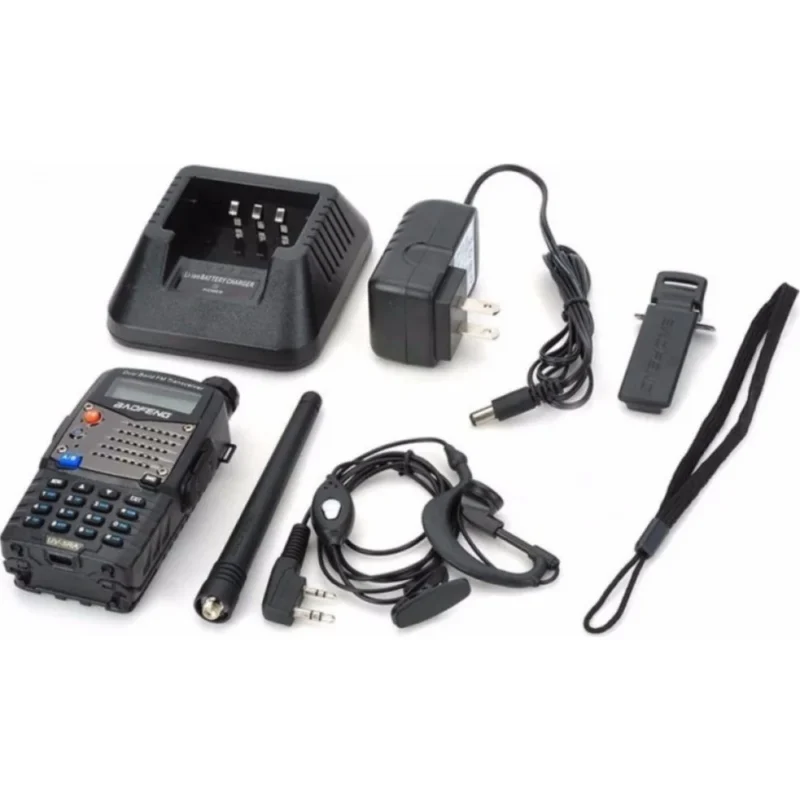 Φορητός πομποδέκτης - UHF/VHF - 5.8W - UV-5RA  - Baofeng - 463015 - Image 2