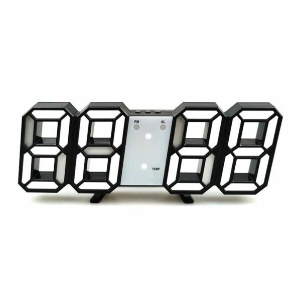 Ψηφιακό ρολόι - Ξυπνητήρι - 6609 - 466097 - Black