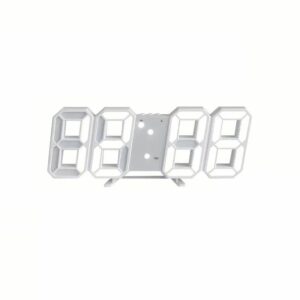 Ψηφιακό ρολόι - Ξυπνητήρι - 6609 - 466097 - White