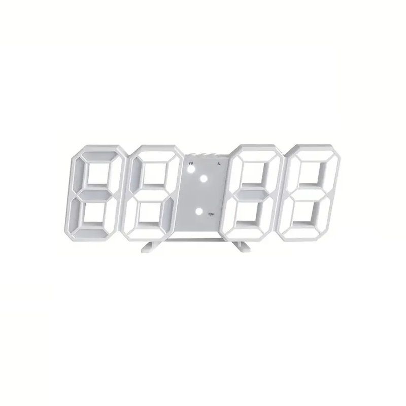 Ψηφιακό ρολόι - Ξυπνητήρι - 6609 - 466097 - White Ψηφιακό ρολόι - Ξυπνητήρι - 6609 - 466097 - White