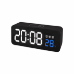 Ψηφιακό ρολόι - Ξυπνητήρι - 6612T - 466127 - Black