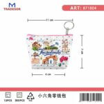 Πορτοφόλι Souvenir μπρελόκ mini - Σετ 10pcs - PVC - Thessaloniki - 11*7*4cm - 871804 - Image 2