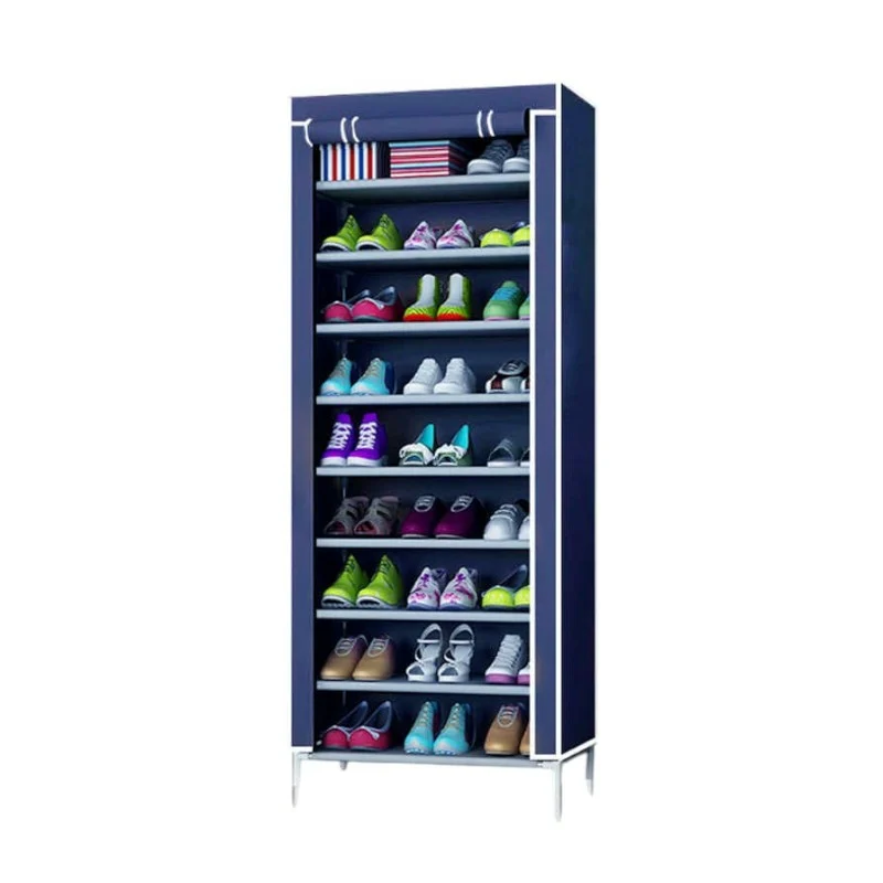 Υφασμάτινη ντουλάπα 9 ραφιών - XG10-9 - 521735 - Blue Υφασμάτινη ντουλάπα 9 ραφιών - XG10-9 - 521735 - Blue