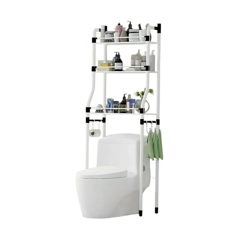 Επιδαπέδια ραφιέρα μπάνιου μεταλλική - 8823 - 521827