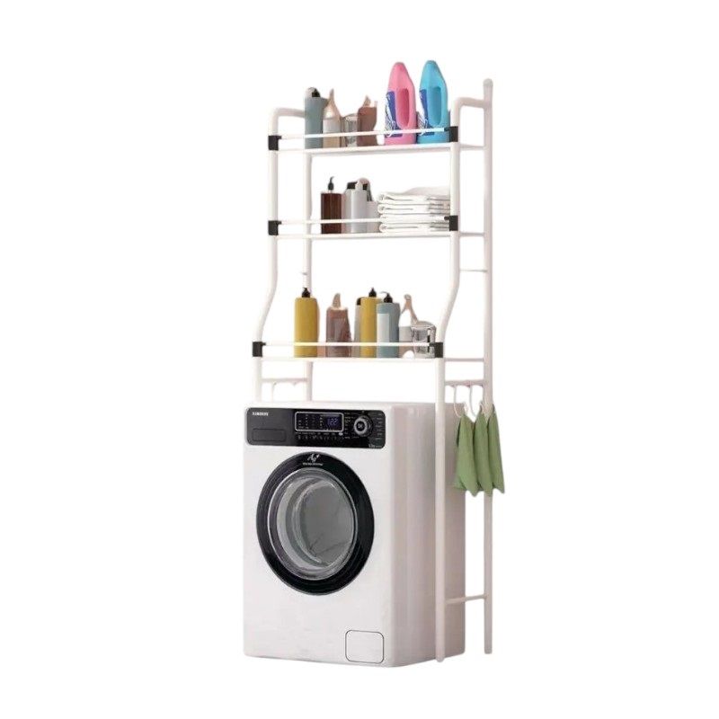 Επιδαπέδια ραφιέρα μπάνιου μεταλλική - 8825 - 521834 Επιδαπέδια ραφιέρα μπάνιου μεταλλική - 8825 - 521834