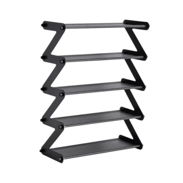 Ραφιέρα παπουτσιών 5 επιπέδων - YH8802-5 - 522466 - Black