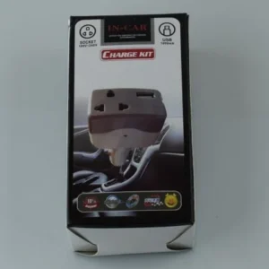 Αντάπτορας αναπτήρα αυτοκινήτου με πρίζα και USB - In-Car - WF306 - 537227 - Image 4