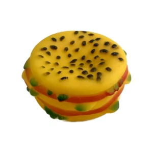 Παιχνίδι σκύλου Latex Burger - 8.5cm - 12pcs - 550413