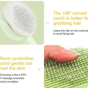 Χτένα βουρτσίσματος & απολέπισης κατοικιδίων - M6 - 550882 - Image 2