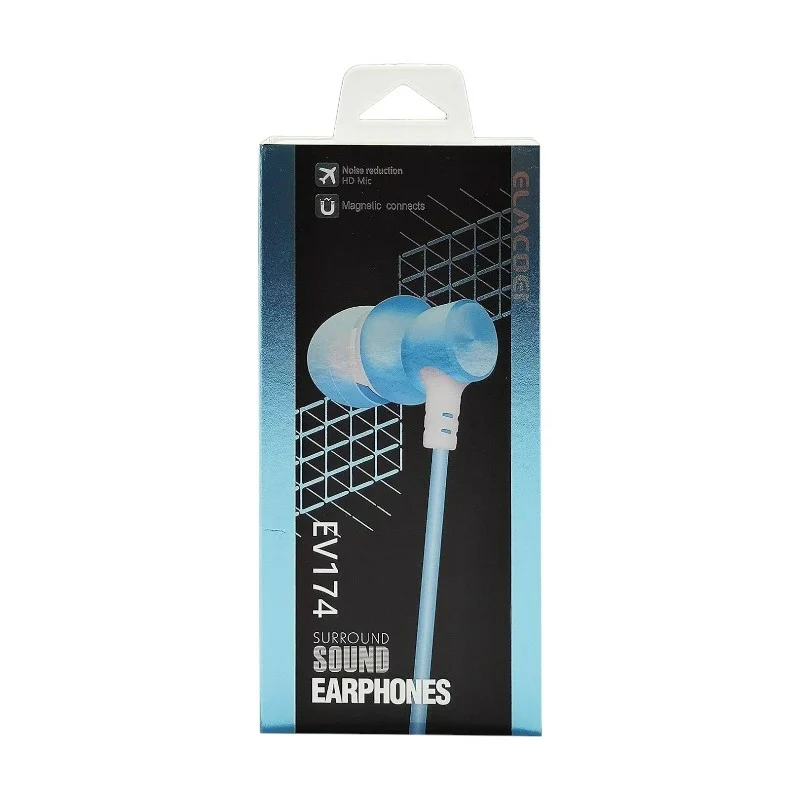 Ενσύρματα ακουστικά - EV-174 - 551212 - Light Blue Ενσύρματα ακουστικά - EV-174 - 551212 - Light Blue