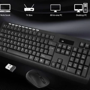 Σετ ασύρματο πληκτρολόγιο & ποντίκι H/Y - 2.4GHz - CMK-329 - 567892 - Image 3