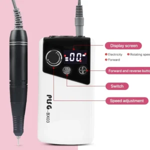 Επαναφορτιζόμενος τροχός μανικιούρ-πεντικιούρ – VKN-BX03 - 581344 - Orange - Image 6