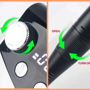 Επαναφορτιζόμενος τροχός μανικιούρ-πεντικιούρ – VKN-BX03 - 581344 - Pink - Image 7