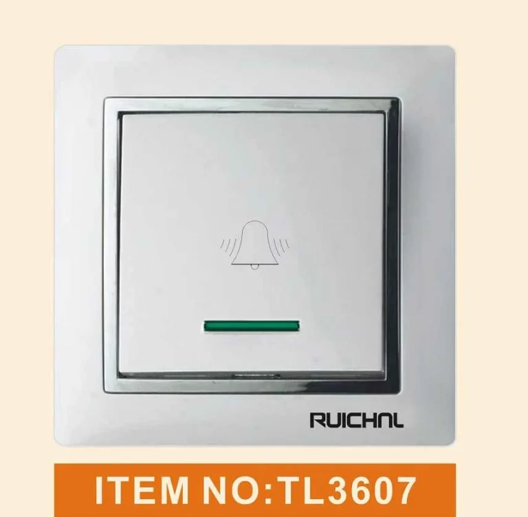 Διακόπτης κουδουνιού πόρτας - Χωνευτός - RC3607 - 068141 - Image 2