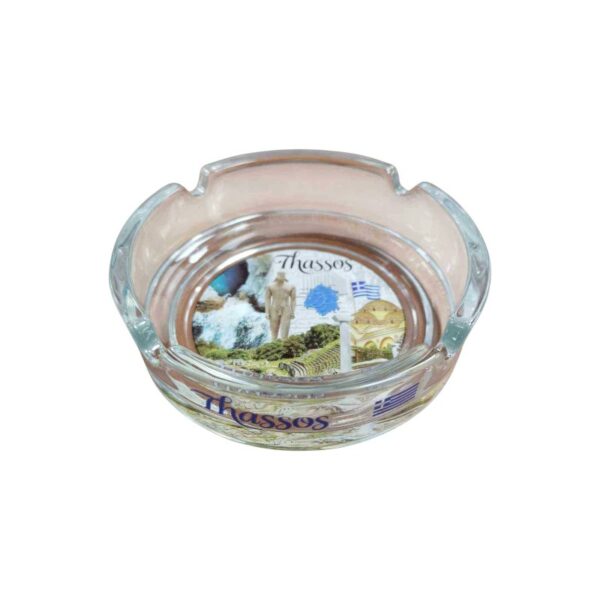 Σταχτοδοχείο Souvenir γυάλινο - Thassos - 612572