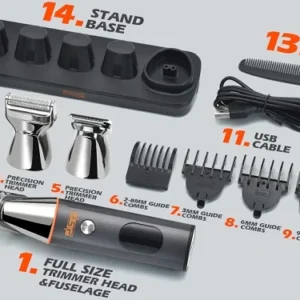 Σετ κουρέματος-ξυρίσματος - 5in1 - 90642 - DSP - 613774 - Image 2