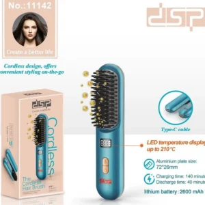 Ασύρματη βούρτσα ισιώματος μαλλιών - 11142 - DSP - 616720 - Image 3