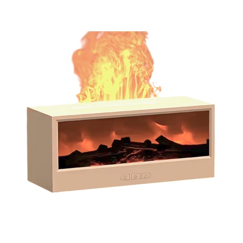 Υγραντήρας χώρου με εφέ φλόγας - 626286 - White Υγραντήρας χώρου με εφέ φλόγας - 626286 - White