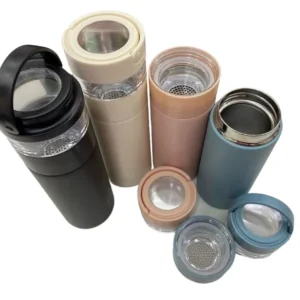 Φορητό παγούρι-θερμός - ZF017 - 420ml - 640178 - Blue - Image 2