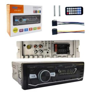 Ηχοσύστημα αυτοκινήτου 1DIN - Bluetooth - CTC-2211 - 005137 - Image 2