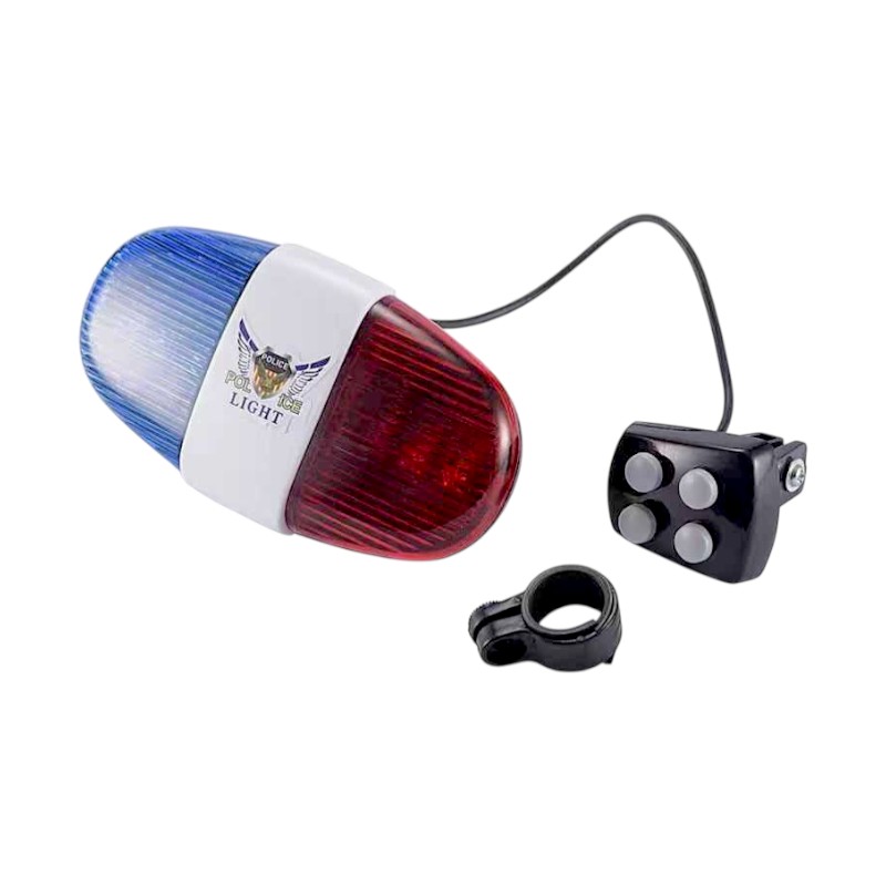 Φάρος-σειρήνα ποδηλάτου - Red/Blue - SJ-10508 - 650103 Φάρος-σειρήνα ποδηλάτου - Red/Blue - SJ-10508 - 650103