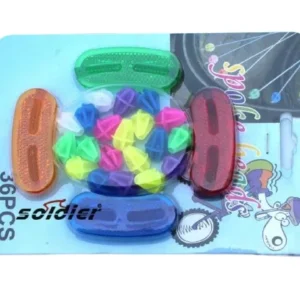 Διακοσμητικά ακτινών ζάντας ποδηλάτου & ανακλαστικά - S65-05h - 652213