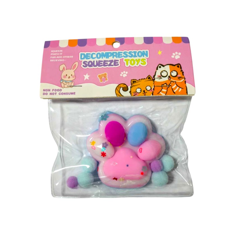 Πατούσα Antistress Squishy - Σετ 16pcs - GA524-6 - 652464 Πατούσα Antistress Squishy - Σετ 16pcs - GA524-6 - 652464
